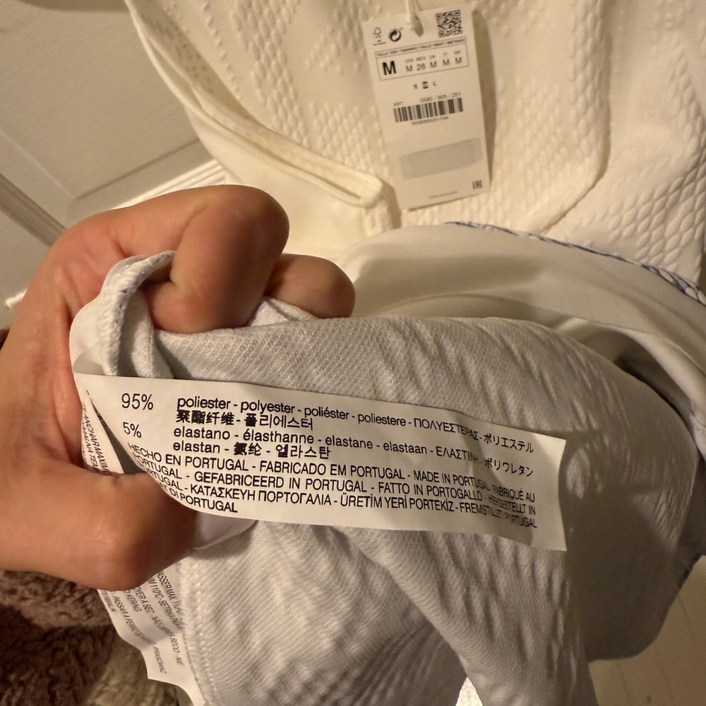 NWT Zara Shift Dress Size M - Picture 8 of 10